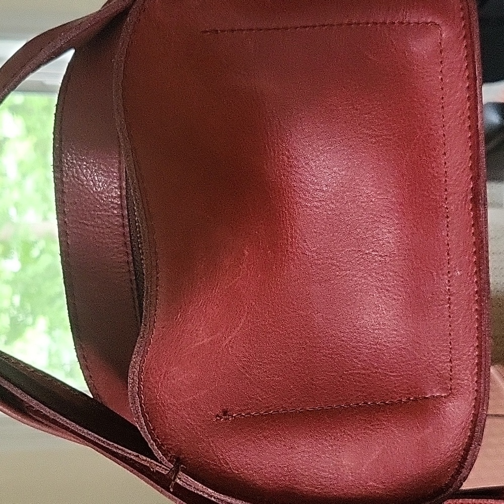 Madewell Burgundy Red Crossbody Bag - Picture 2 of 4